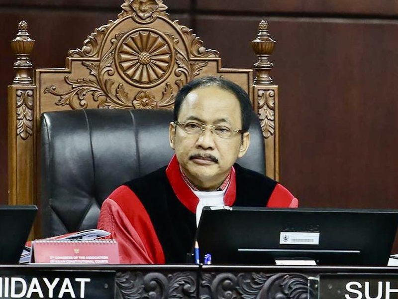 Ketua Mahkama Konstitusi, Suhartoyo (dok.beritasatu.com)