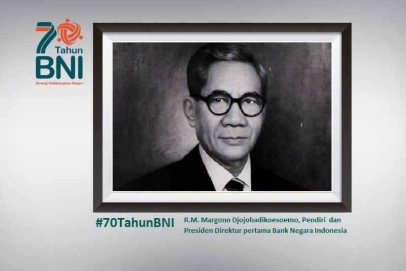 Raden Mas Margono Djojohadikusumo (Pendiri Bank Negara Indonesia). Sumber: Postingan X @BNI