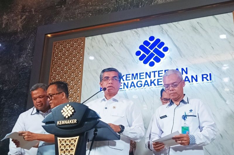Menteri Ketenagakerjaan (Menaker), Yassierli. (Sumber: Kompas)